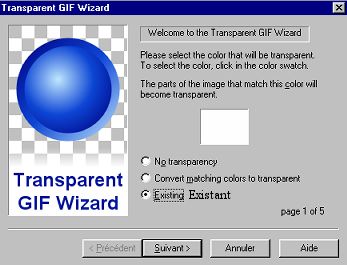 Assistant de la transparence Gif