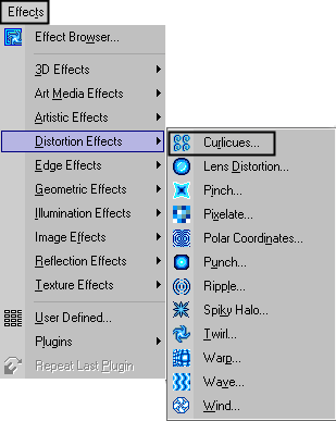 Effets de distorsion